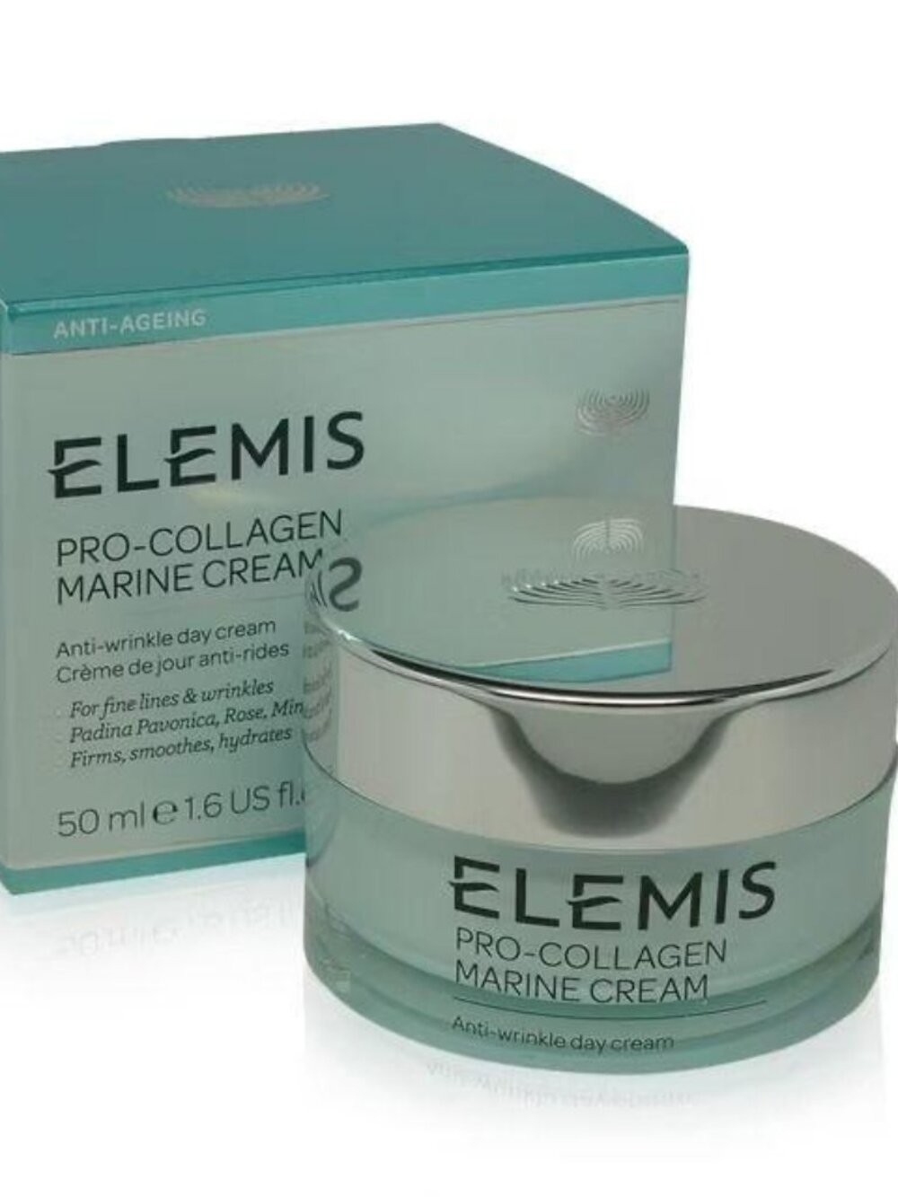 ELEMIS Pro-Collagen Marine Cream 50ml Anti-Wrinkle Day Moisturizer Cream NEW